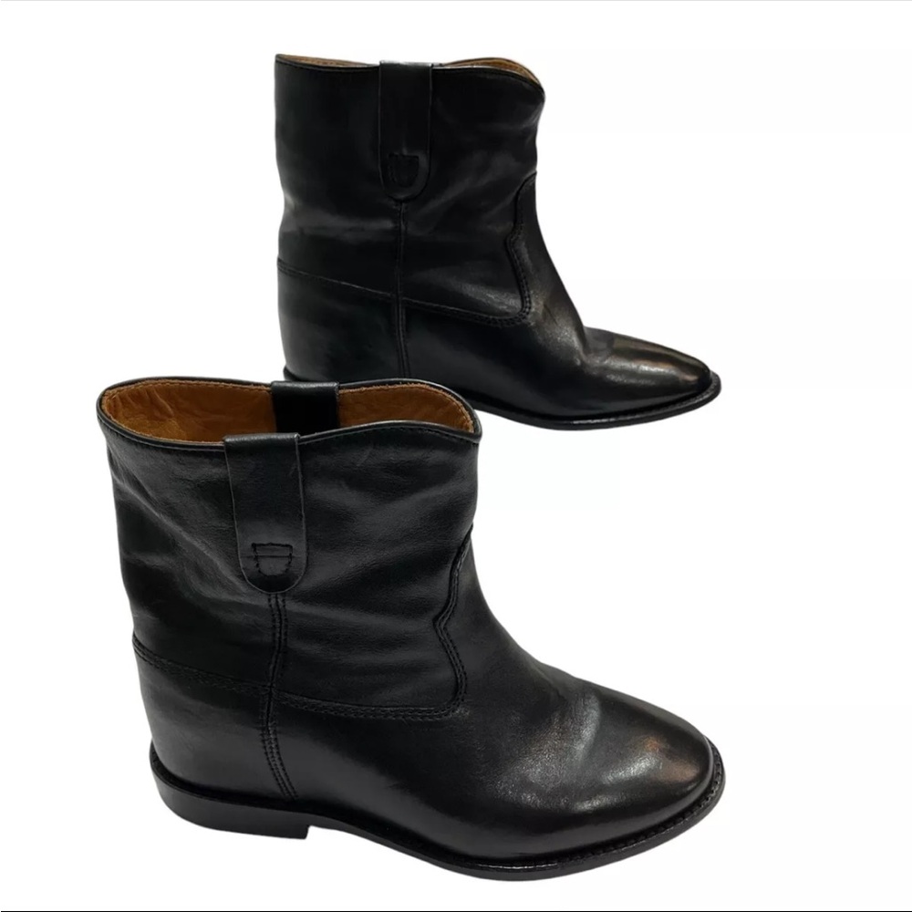 Isabel Marant Etoile - Crisi
(hidden wedge) 100% Calfskin Leather Booties - Picture 2 of 7